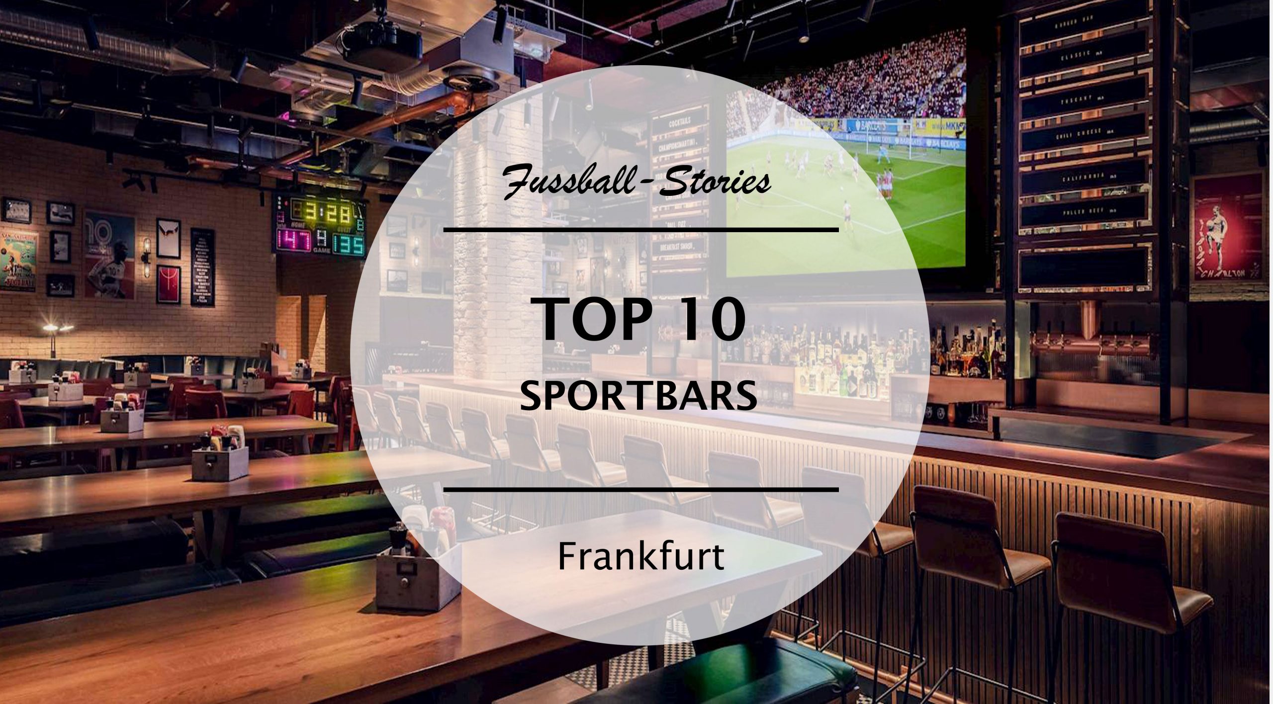 Die besten Fussball Kneipen in Frankfurt Sports Live TV SKY